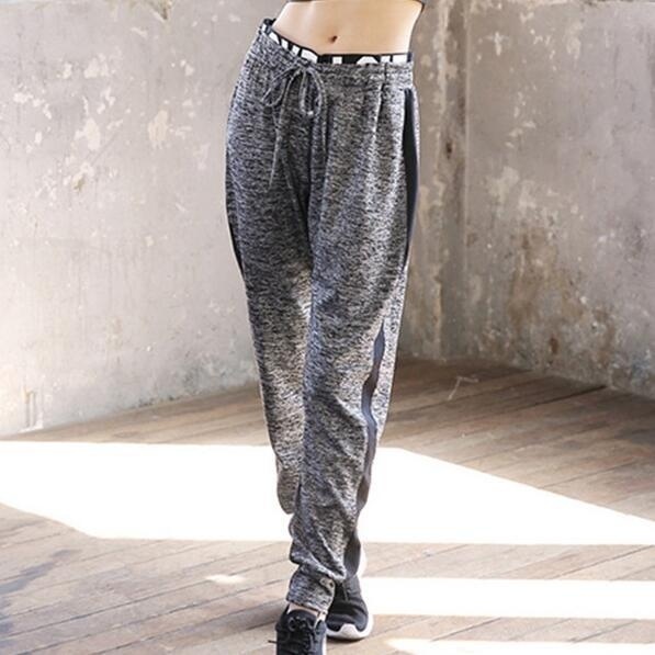 ดูภาพ ZH Female Sports Running Pants Feet Closing Fast Dry Outdoor Leisure Fitness Yoga Pants Grey - intl เพิ่มเติม ZH Female Sports Running Pants Feet Closing Fast Dry Outdoor Leisure Fitness Yoga Pants Grey - intl
