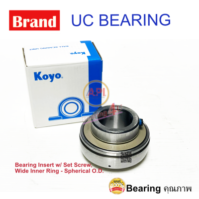 Koyo ( Japan Brand ) UC207-20 ตลับลูกปืนตุ๊กตา Bearing Units (เพลา 1.1 ...