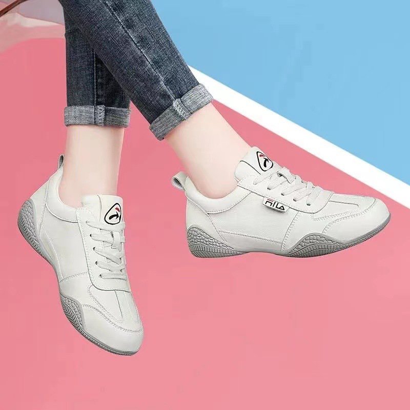 vivilifestyle Stylish All-Match White Shoes Women's Light Sports Shoes