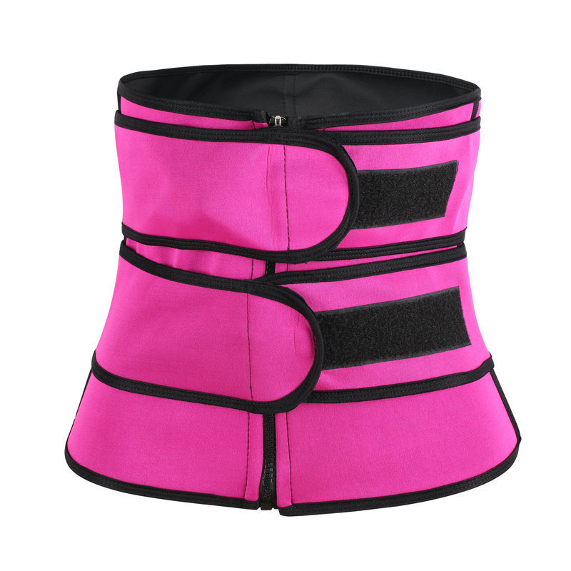 Ms manufacturers supply toning female waist belt double belt belly in wear a belt shape body belly in