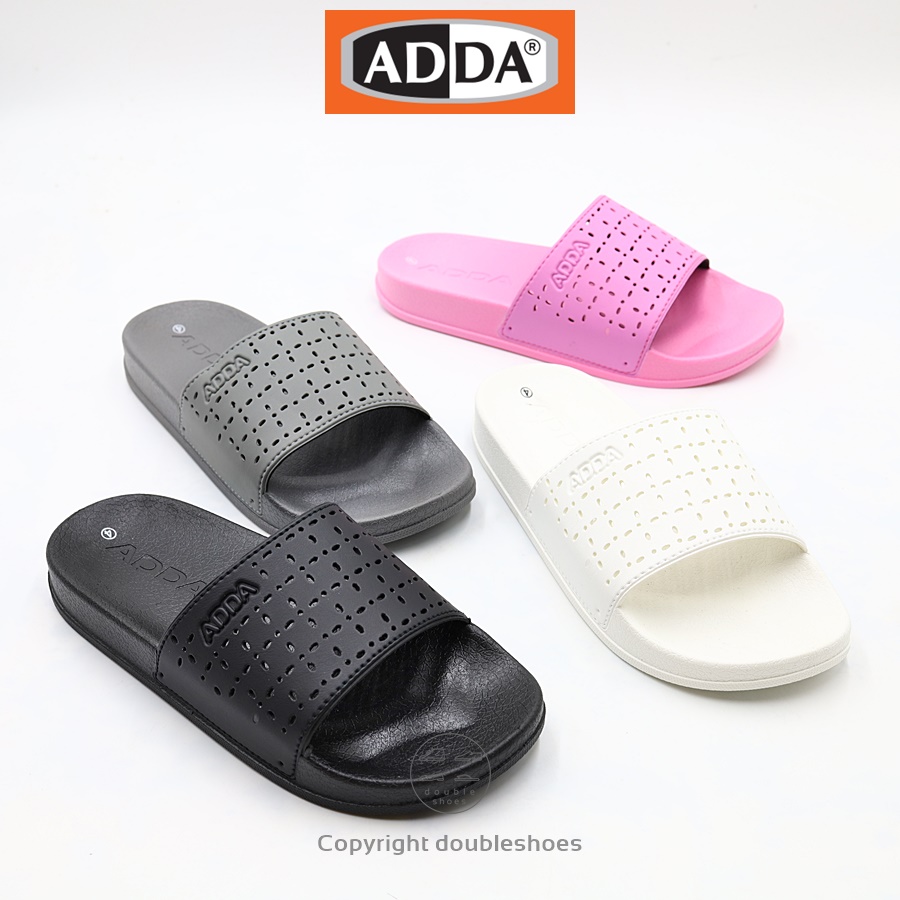 ADDA (12Z13-W1) รองเท้าแตะแบบสวม ผู้หญิง เบา ไม่กลัวน้ำ สวมใส่สบาย ไซส์ 4-7 ราคา 176 บาท*ส่งฟรี