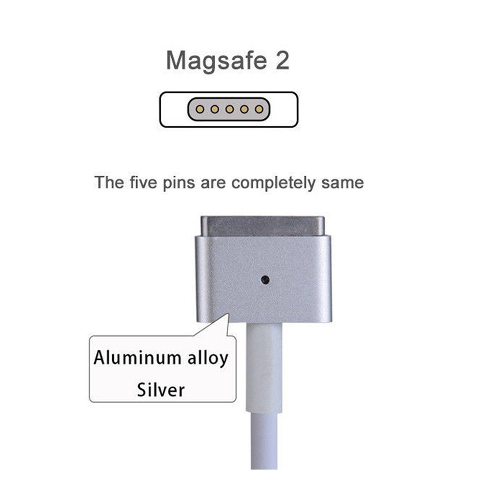 ลดราคา อะไหล่ สายชาร์จ แมคบุ๊ค ( เฉพาะสาย สำหรับซ่อม ) Charger Apple Macbook Magsafe 1/2 L-tip T-tip