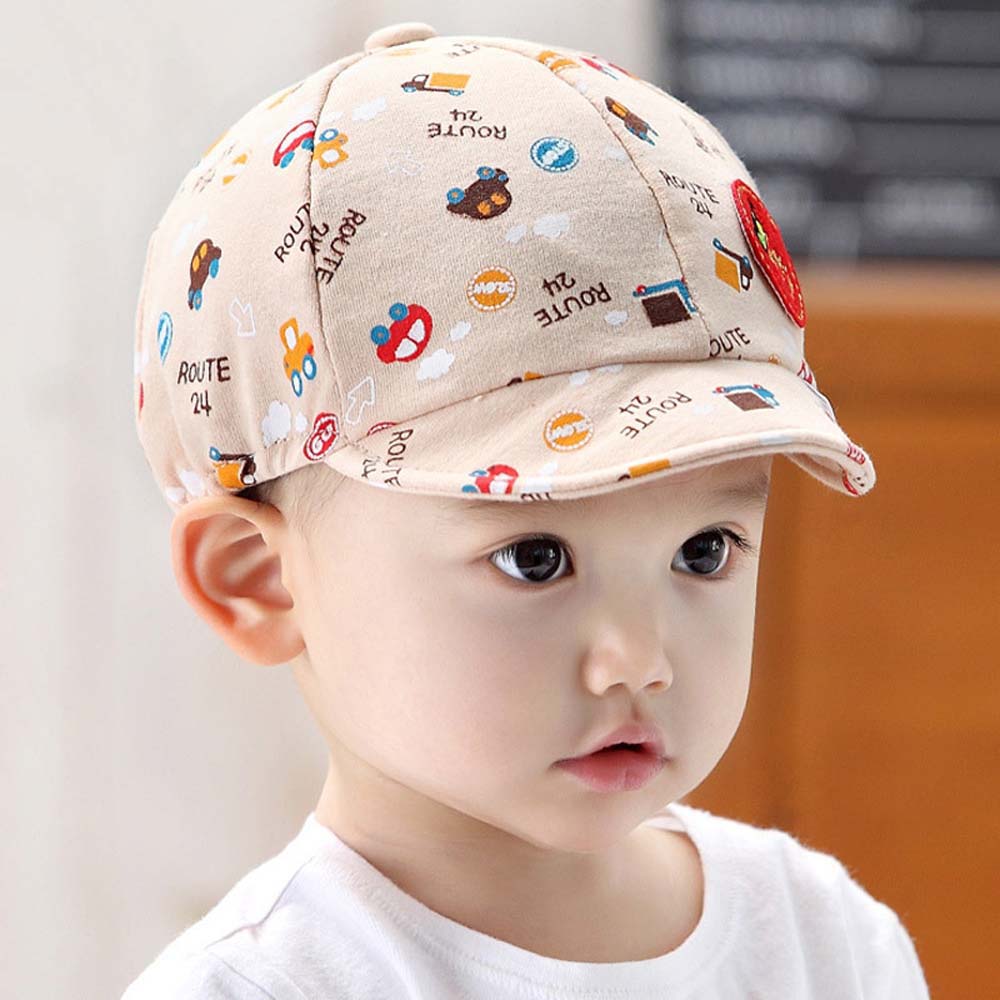 BOODDO น่ารักทารกแรกเกิดเด็กวัยหัดเดิน Little รถหมวกลำลองเด็กหมวกเบสบอลหมวกทารกหมวกเบเร่ต์