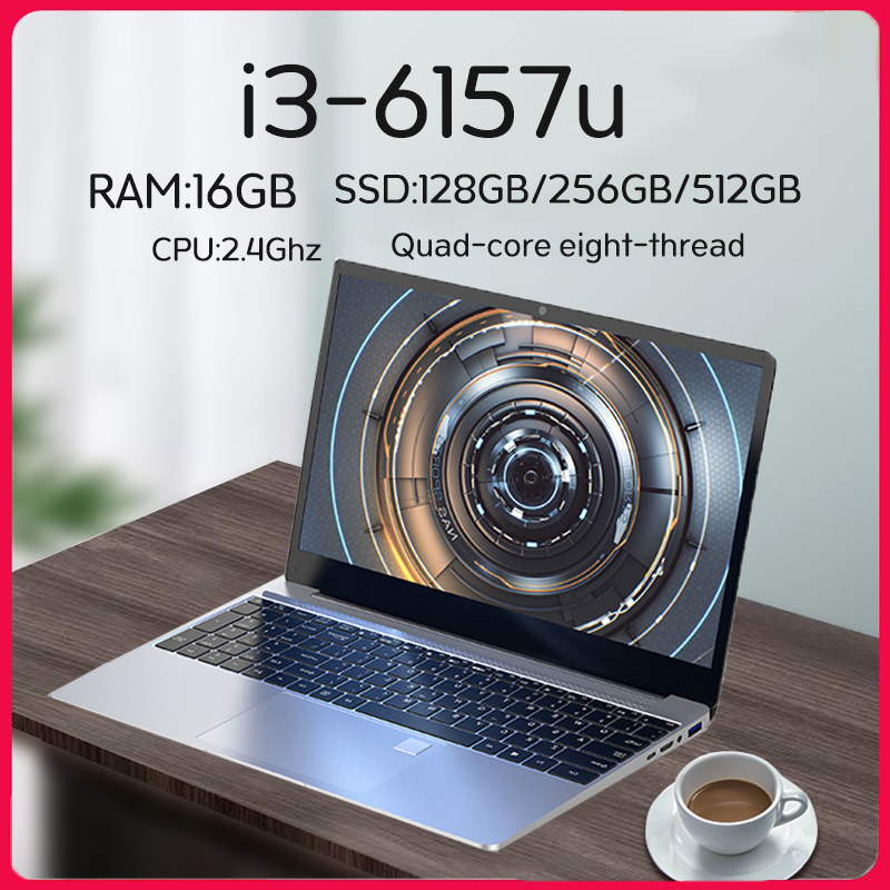 โน้ตบุ๊ค Gaming Notebook  Core i7 รุ่นที่ 8 จอแสดงผลเดี่ยว, 15.6 นิ้ว 4G, I7-8550U、i3 6517Ｕ、R5R7 RAM: 12/16GB SSD: 256GB / 512GB / 1TGB ใช้สำหรับการออกแบบเกมสำนักงานธุรกิจความบัน