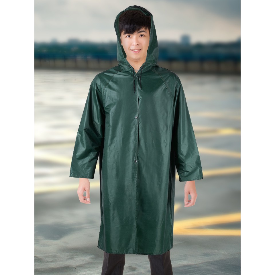 STX เสื้อกันฝน ชุดกันฝน เสื้อกันฝนผู้ใหญ่ EVA คุณภาพดี เสื้อกันฝนแฟชั่นสไตร์เกาหลี เสื้อกันฝนมีฮู้ด Rain Coat
