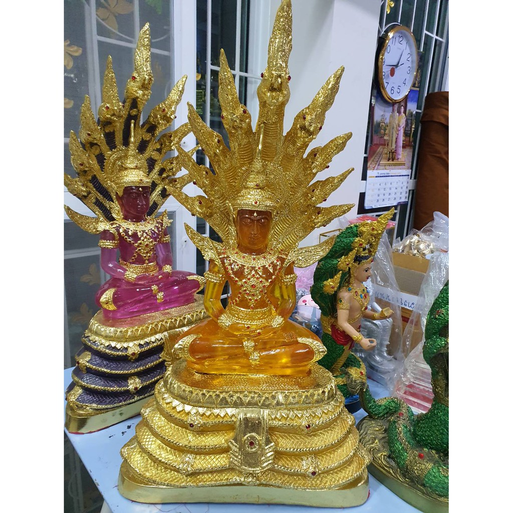 🔴ส่งฟรีไม่มีขั้นต่ำ🔴 พระแก้วมรกต นาคปรก มีทุกสี พระJR3.4075⚡แนะนำ⚡ ราคา 2,989 บาท*ส่งฟรี