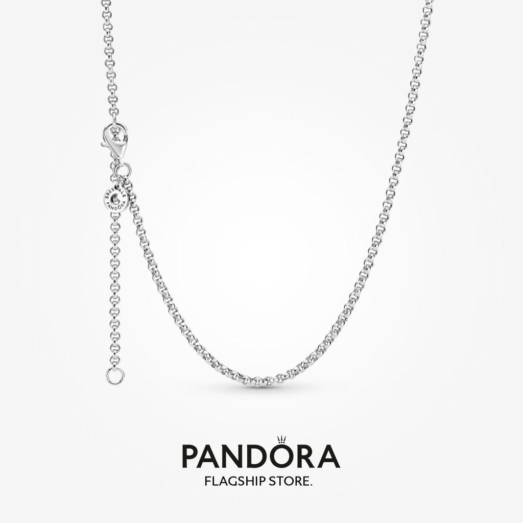 Pandora official store Rolo Chain Necklace (60cm)