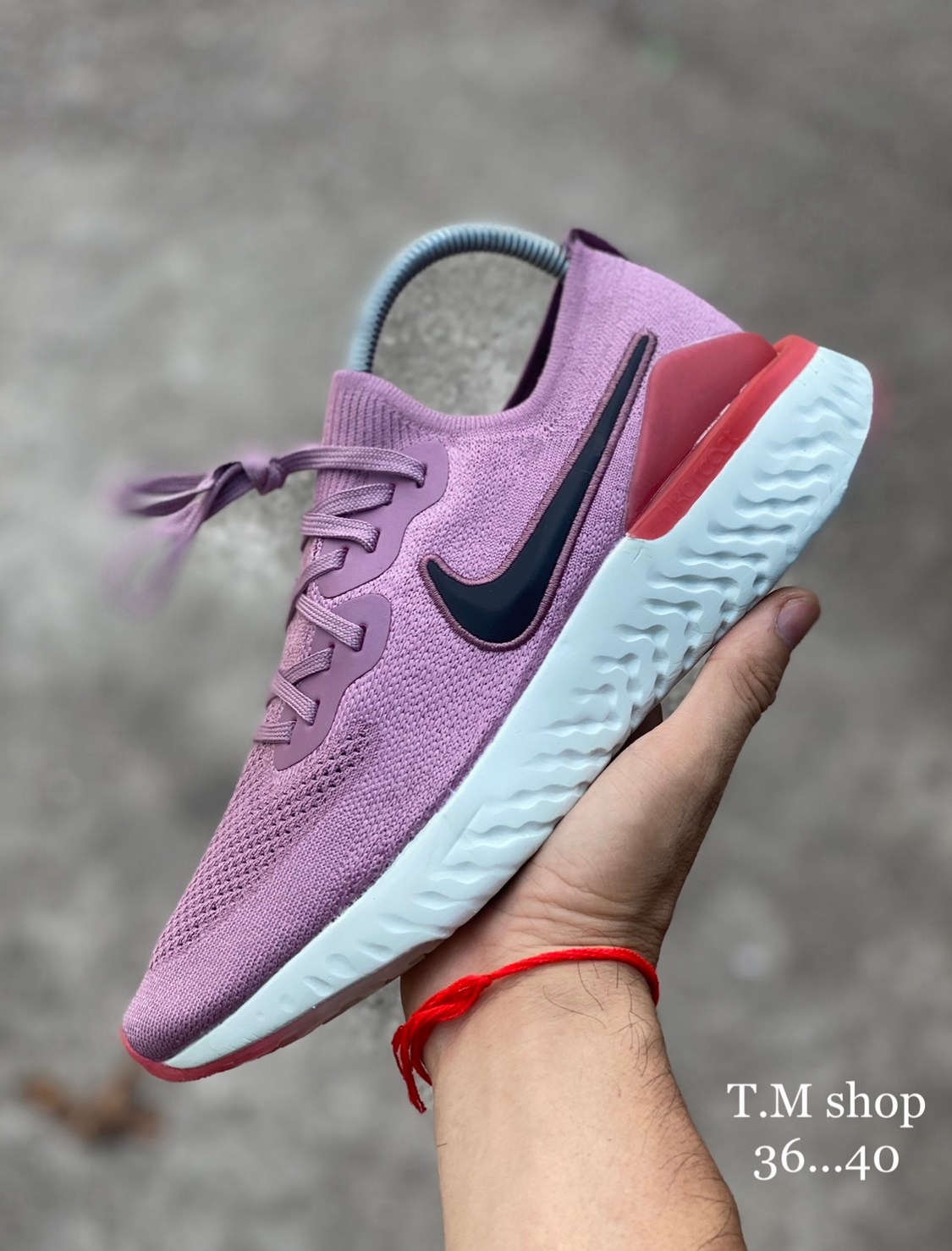 【ของแท้ 100%】รองเท้าวิ่งหญิงNIKE EPIC REACT FLYKNIT 2 (36-40EU) รองเท้าวิ่งมาราธอน รองเท้าออกกำลังกาย รองเท้าลำลอง จัดส่งพร้อมกล่องและใบเสร็จ