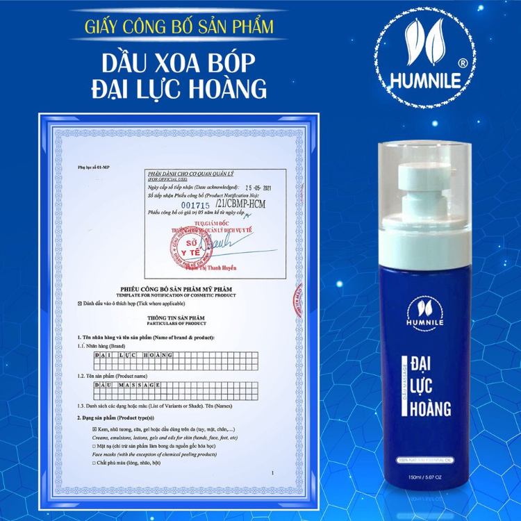 Dầu xoa bóp Đại Lực Hoàng 150ml và 120ml- dầu chùa linh phong- tự xoa tại nhà - Kiến Lửa