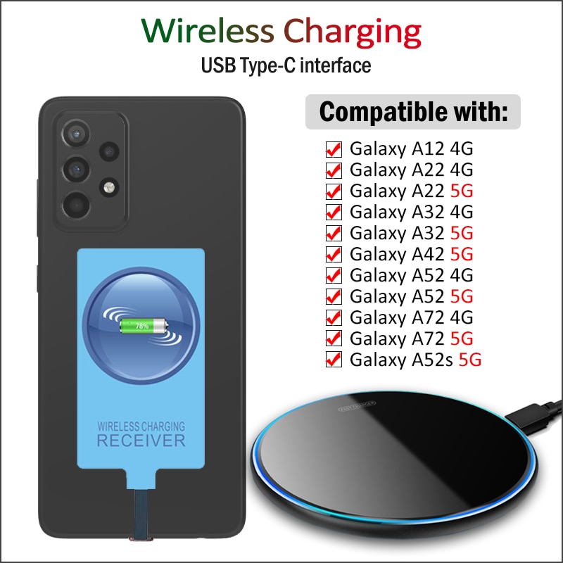 a32 support wireless charging