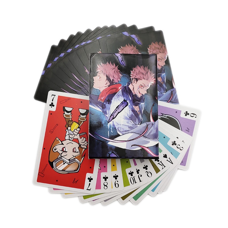 Demon Slayer Poker Playing Cards Board Games Anime Nezuko Child Kids  Children Toys Deck Card Manga Jujutsu Kaisen Genshin Impact | Lazada.vn