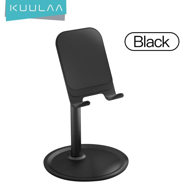 KUULAAที่ตั้งโทรศัพท์สำหรับiPhone iPad Air,สมาร์ทโฟนโลหะวางบนโต๊ะที่วางโทรศัพท์แท็บเล็ต