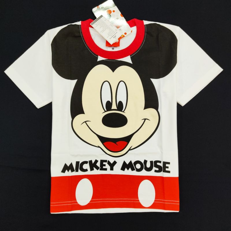 ?ราคาพิเศษ เสื้อยืดเด็ก มิกกี้เมาส์ มินนี่เม้าส์ Mickey mouse Minnie mouse จาก ดิสนี่ย์ Disney ()