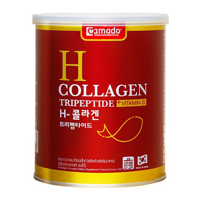 Amado H collagen กระป๋องแดง อมาโด้ เอช อมาโด้สีแดง คอลลาเจน เกาหลี