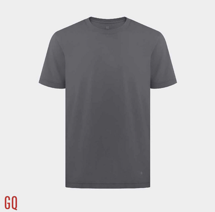 GQ เสื้อยืดคอกลม  มีทั้ง 8สี ครบทุก size แบรนด์แท้ ?%