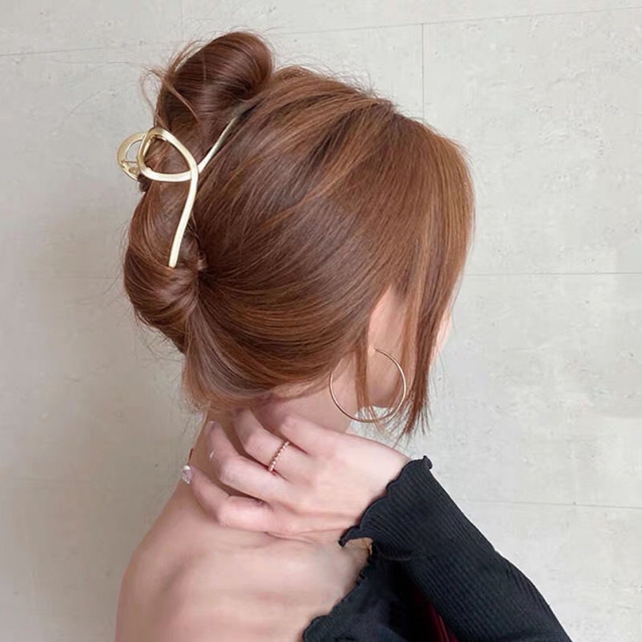 กิ๊บโลหะกลับหัวกิ๊บหนีบผมคลิปฉลามจับคลิปอุปกรณ์ผมMetal hairpin back head hairpin head clip shark catch clip hair accessories