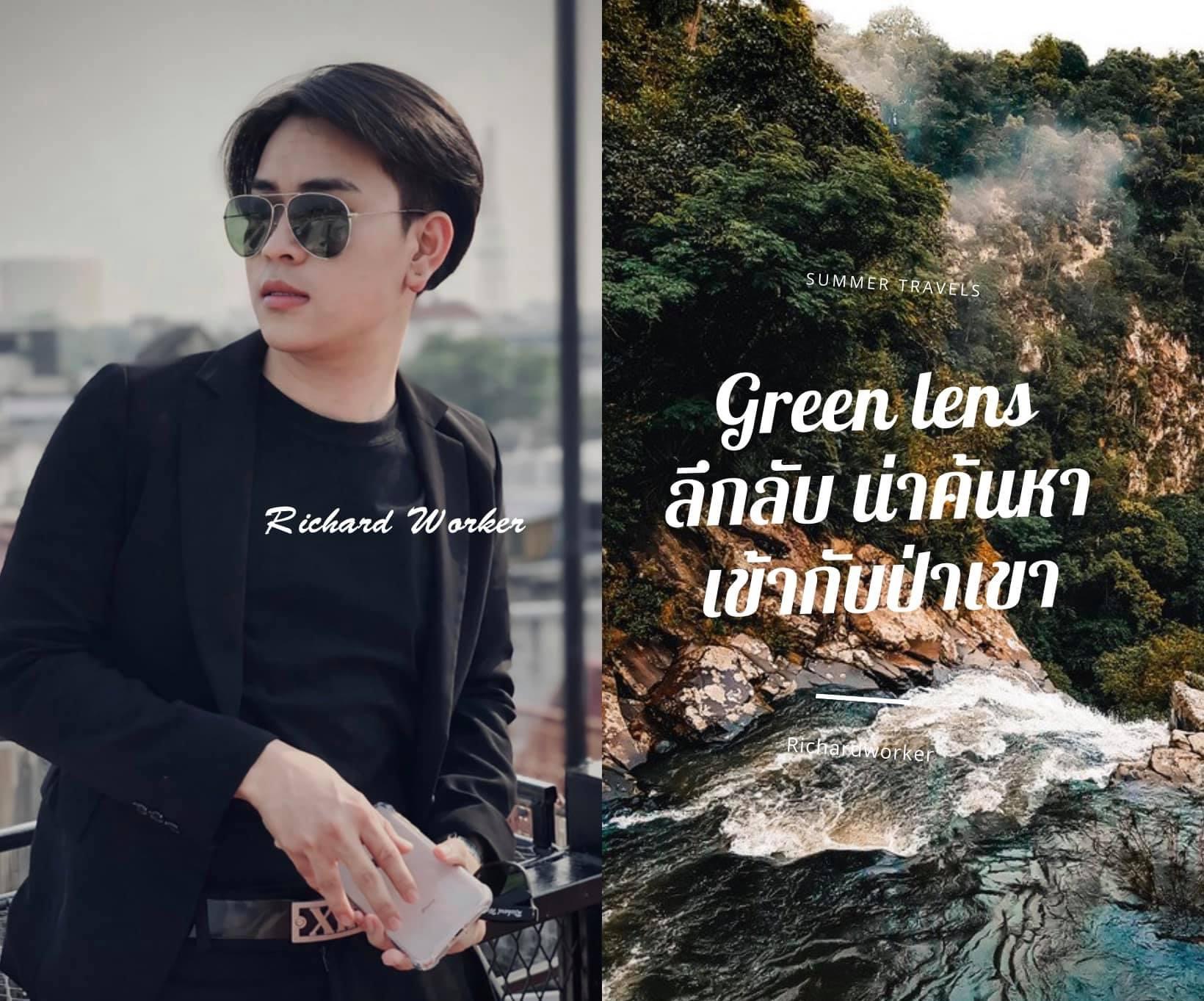 แว่นตากันแดด Richard Walker Aviator Large Metal รุ่น RW10039 New Collection Silver Frame Blackish Green lens กรอบเงิน เลนส์สีเขียว 400UV