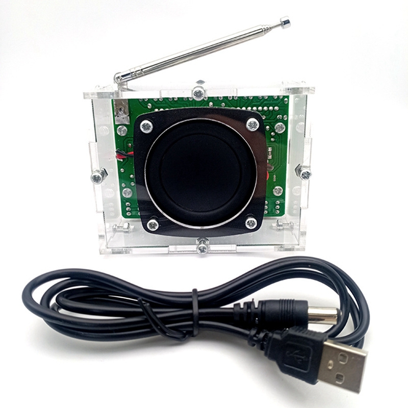 Radio Electronic Finished Product 51 Single-Chip FM Digital Audio Machine  Separately RDA5807 Digital FM Radio Receiver 