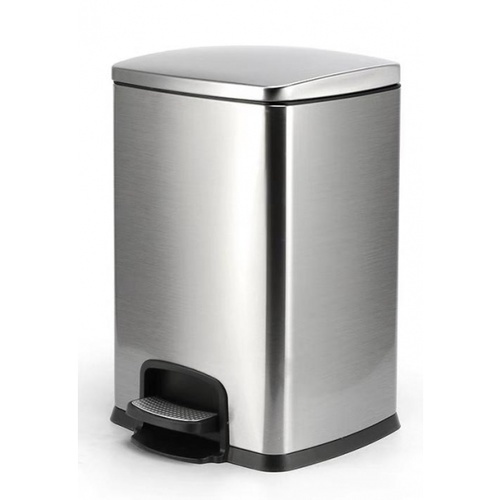 Aomshop- ถังขยะขาเหยียบ 20 ลิตร ขนาด 27x2.5x47.5 ซม. รุ่น EED013-430SL สีเงิน ราคา 2,012 บาท*ส่งฟรี