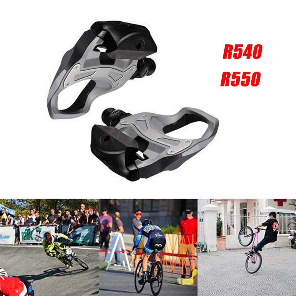 NGMIKEQ การแข่งขันมืออาชีพจักรยานอะไหล่แผ่นล็อคสำหรับ SPD R550ขี่จักรยาน Self-Locking ตัวล็อคที่เหยียบ Ing แผ่นแป้นจักรยานตัวล็อคที่เหยียบเหยียบ