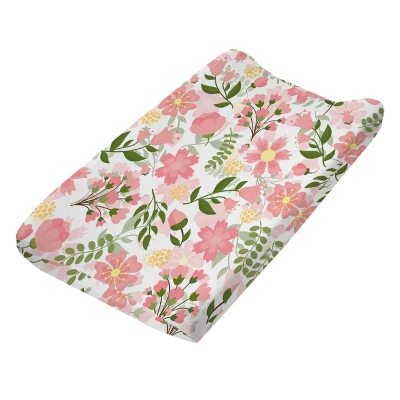 Baby Changing Pad Cover Soft Breathable Cotton Nursery Table Sheet Print Changing Mat Protector for Infant Toddler Dropship (9)