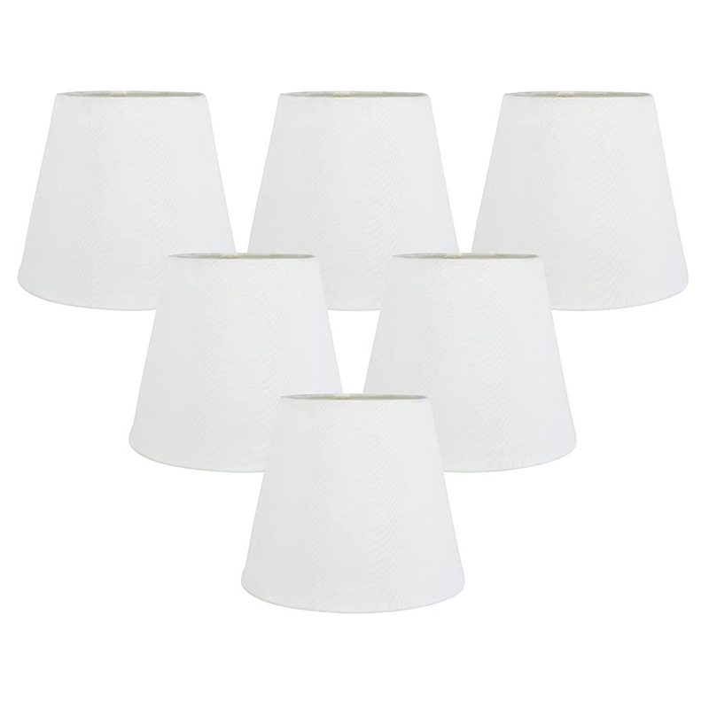 white chandelier shades cheap