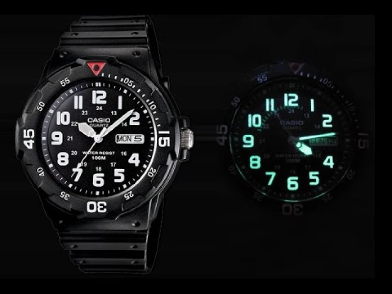 ภาพหน้าปกสินค้าNC Time CASIO Standard Analog รุ่น MRW-200H-1BVDF นาฬิกาผู้ชาย สายเรซิ่น สีดำ  - มั่นใจ รับประกันสินค้า 1 ปีเต็ม