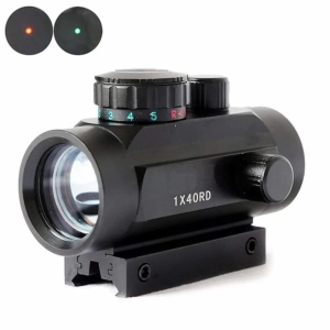 สินค้า 【ส่งของจากประเทศไทย】BEATY Red dot กล้องติด Bll RD40 กล้องเรดดอท1x40RD/3X44RD SIGHT Pointer Red/Green Dot เรดดอท ไฟ 2 สี ขาจับราง 1 cm. และ 2 cm.1x40RD SIGHT Pointer Red / Green Dot Camera