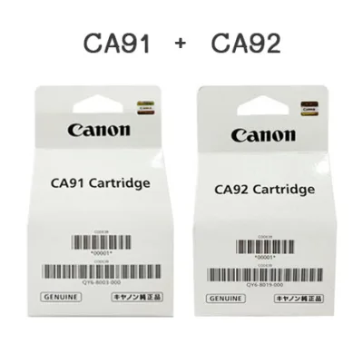 Canon ca91+ Canon ca92 G-Serries หัวพิมพ์ ตลับสีดำและสี G1000,G2000,G3000,G4000,G1010,G2010,G3010,G4010 (2)