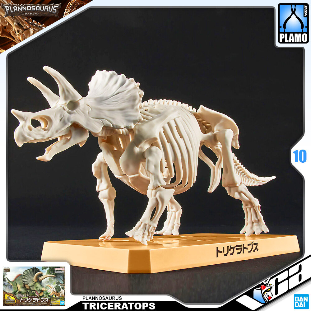 Bandai Plannosaurus Plamo Series TRICERATOPS