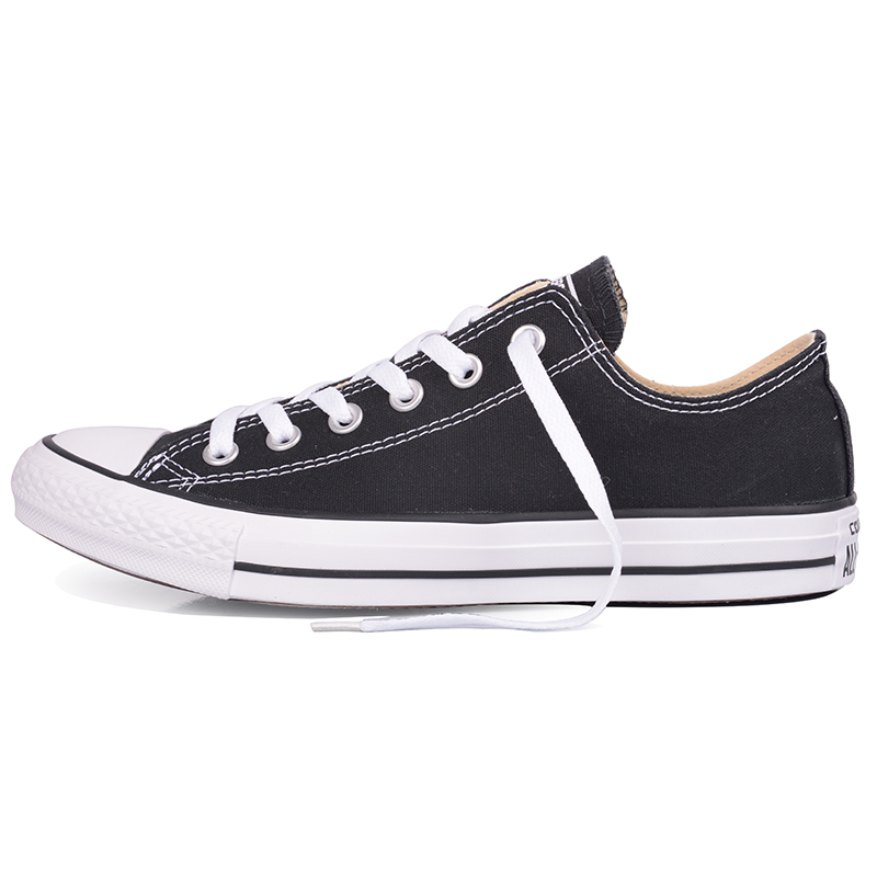 Converse/Converseคลาสสิก เอเวอร์กรีน- รองเท้าผ้าใบสีดำสูงต่ำชายและหญิง101010 101001