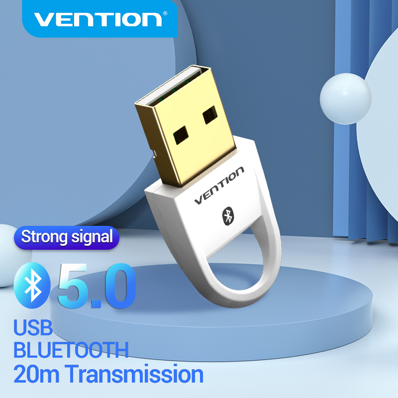 【COD】Vention USB ตัวแปลงบลูทูธ V4.0/5.0โหมดไร้สายแบบคู่บลูทูธแบบดองเกิล CRS เครื่องรับสัญญาณเสียงอะแดปเตอร์สำหรับ Win10/Win7/8/XP คอมพิวเตอร์แท็บเล็ต