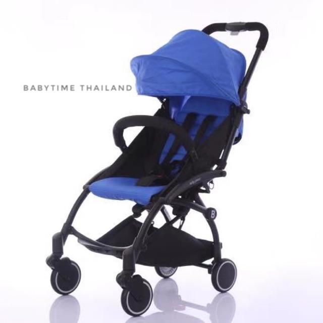 ส่งฟรี รถเข็นเด็ก พับขึ้นเครื่องได้ Babytime Stroller 008+