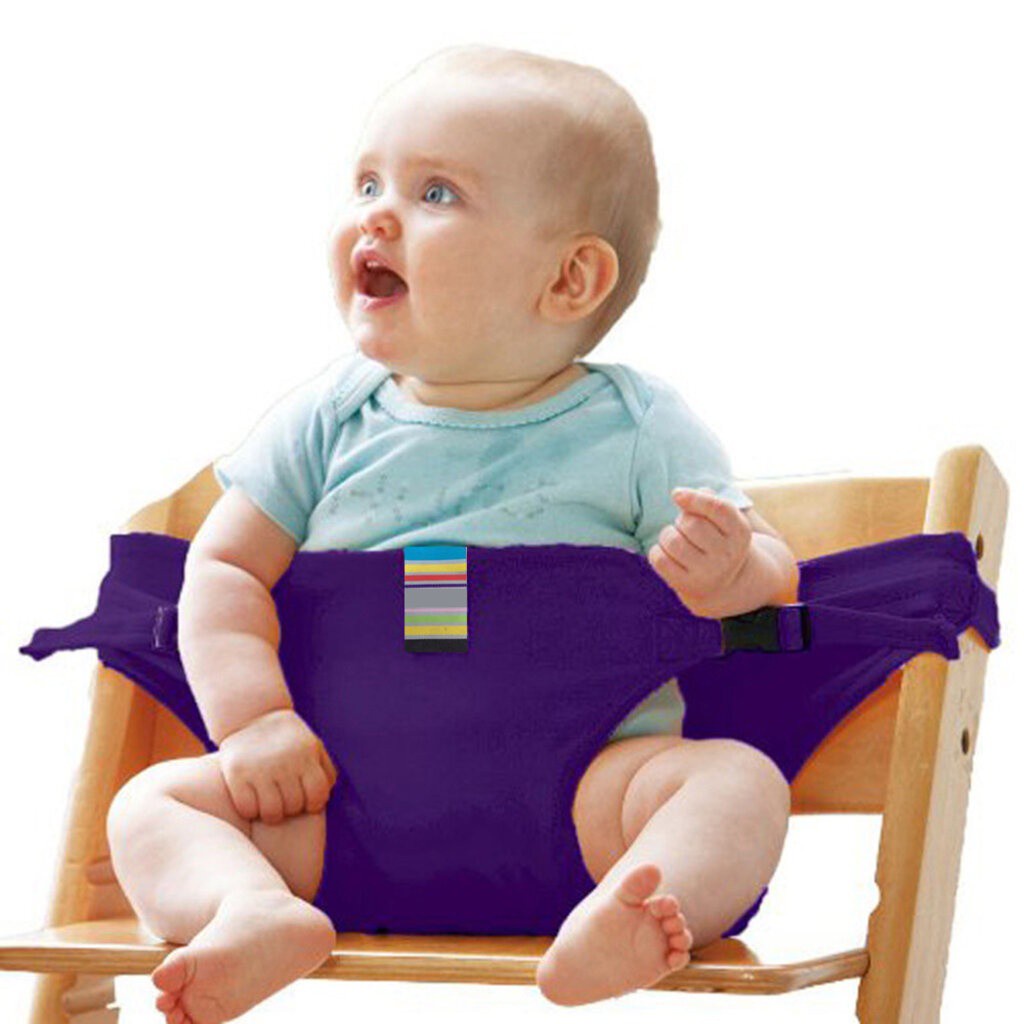 เก้าอี้เด็กพกพาได้ ที่นั่งเด็ก 2 in 1 เก้าอี้กินข้าวเด็ก 6-36 เดือน สวมติดเก้าอี้