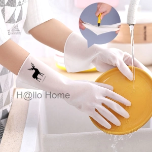 ภาพหน้าปกสินค้าHH-ถุงมือทำความสะอาด ยางไนไตรล์ ถุงมือสำหรับใช้ในงานครัว ทำอาหาร ล้างจาน ห้องครัว ห้องน้ำ รถ ซึ่งคุณอาจชอบสินค้านี้