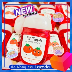 สินค้า หัวเชื้อมะเขือเทศเซรั่มบำรุงผิวกาย BB Tomato Hya White Serum 30ml