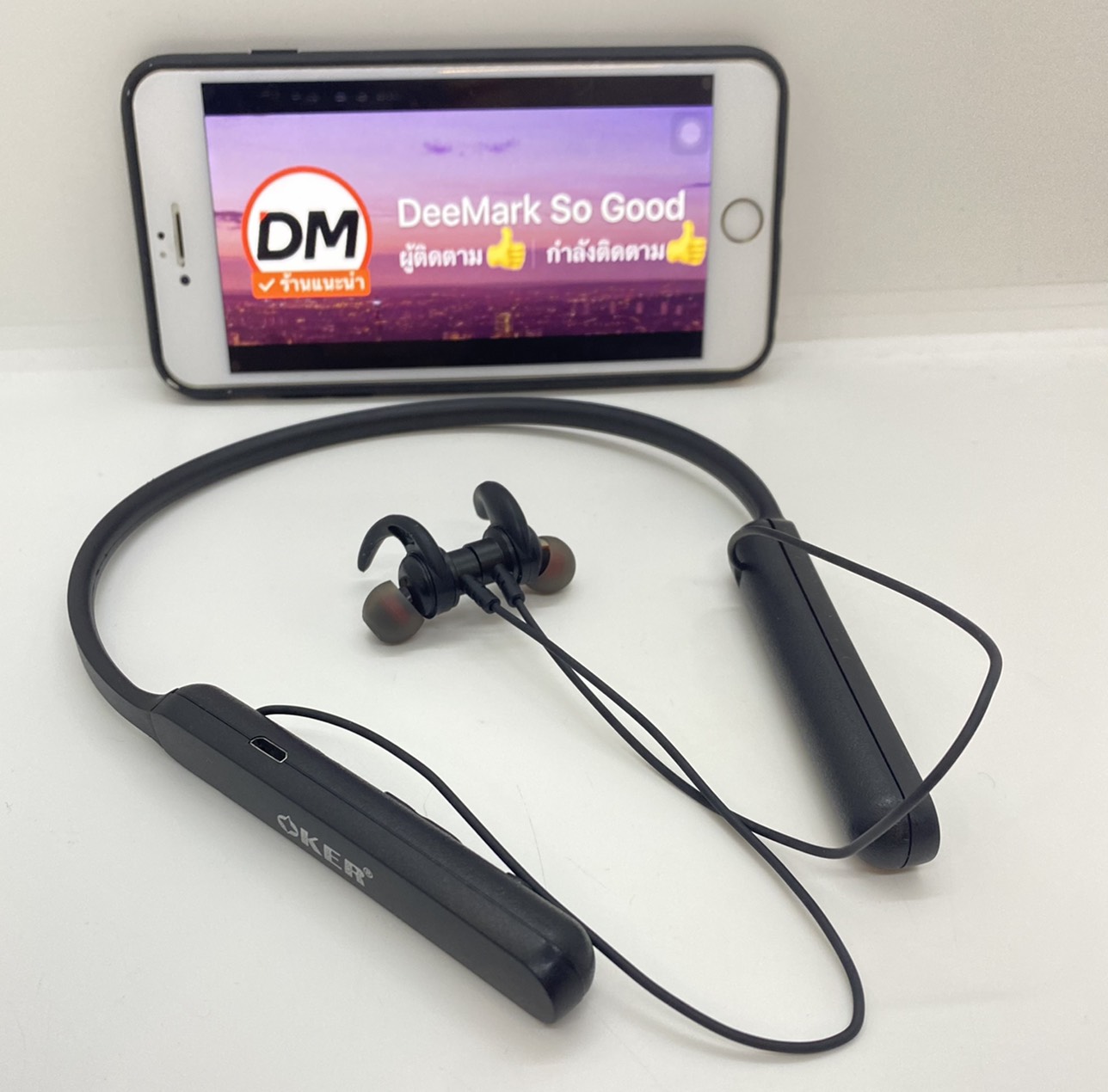 ?ส่งเร็ว? ร้านDMแท้ๆ Oker EARPHONE SD-200 SD-800 Wireless for Sport Bluetooth หูฟัง บลูทูธ กีฬาออกกำลังกาย ฟังเพลง