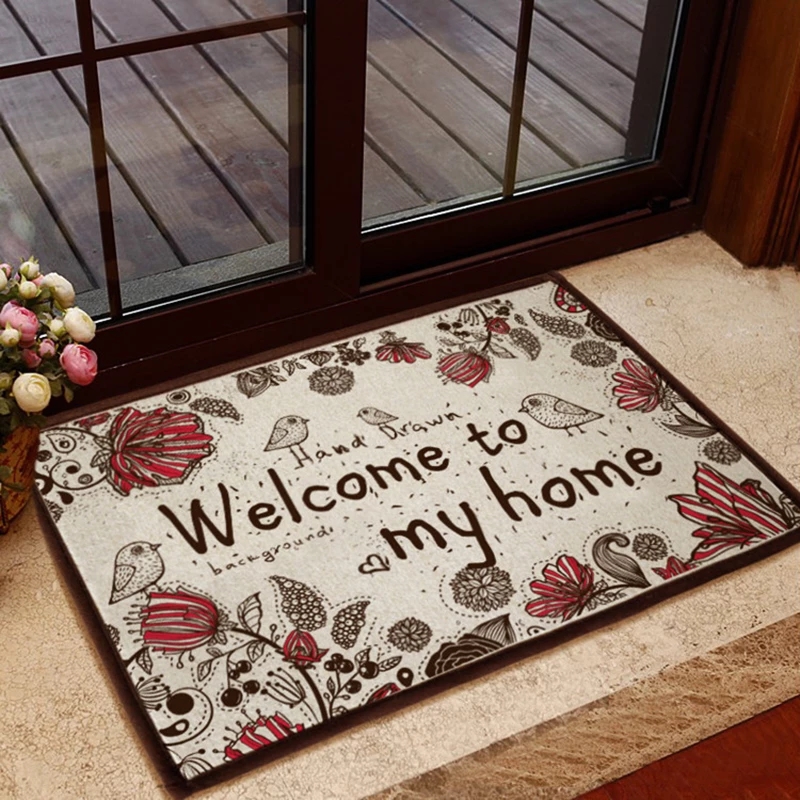 Pusdaman thảm cửa 40*60cm cho lối vào thảm chùi chân thảm sàn hành lang phòng khách chống trượt thảm phòng tắm nhà bếp thảm phòng ngủ