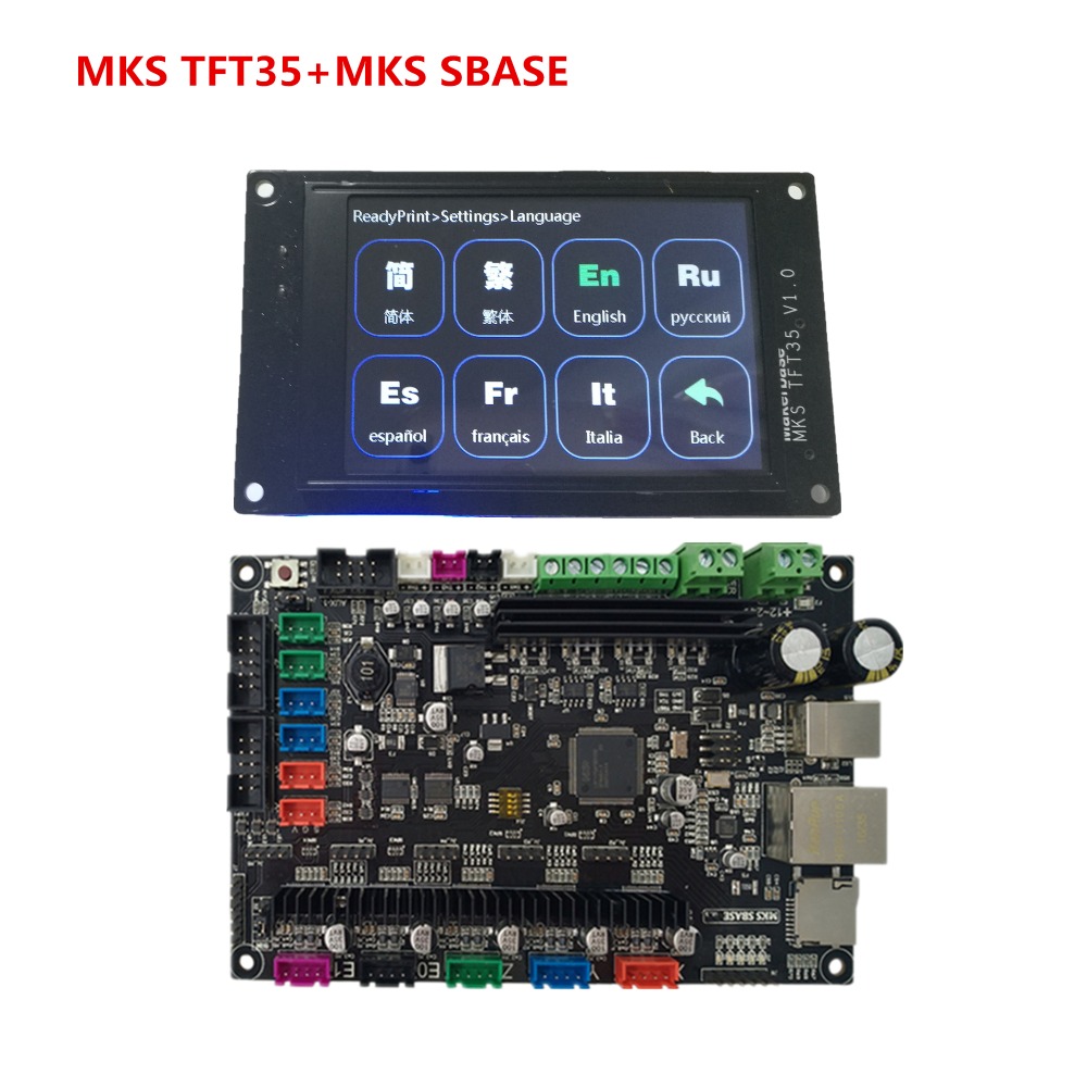 MKS SBASE + MKS touch screen TFT35 + MKS TFT WI-FI + filament detecting sensor TFT 35 display Smoothieware 3d printer supplies