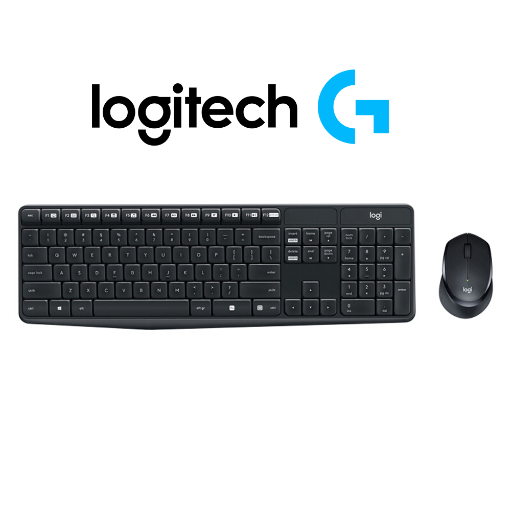 Logitech ชุดคีย์บอร์ดและเมาส์ไร้สาย