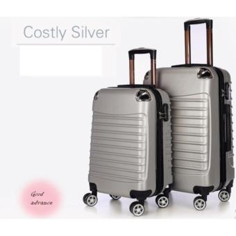 กระเป๋าเดินทาง 20 นิ้ว 8 ล้อคู่ 360 ํ POLYCARBONATE รุ่นGTC03-20inch (silver)