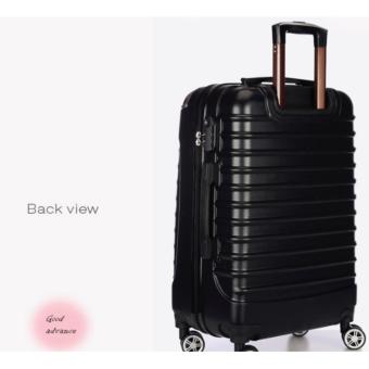 กระเป๋าเดินทาง 24 นิ้ว 8 ล้อคู่ 360 ํ POLYCARBONATE รุ่น GTC02-24inch black