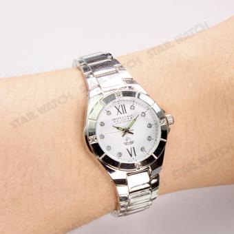 AMERICA EAGLE นาฬิกาข้อมือผู้หญิง สายสแตนเลส รุ่น AE012L - Silver/white June 2018 - 3 AMERICA EAGLE นาฬิกาข้อมือผู้หญิง สายสแตนเลส รุ่น AE012L - Silver/white - 3