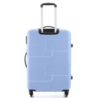 American Tourister กระเป๋าเดินทางรุ่น PUZZLE CUBE   SPINNER 68/25 (25นิ้ว) สี MATTE ICE BLUE(จัดส่งเร็ว)