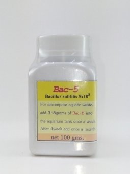 Bac-5 จุลินทรีย์แห้งย่อยสลายของเสีย กระปุก 100g /set3กระปุก July 2018 - 3 Bac-5 จุลินทรีย์แห้งย่อยสลายของเสีย กระปุก 100g /set3กระปุก - 3