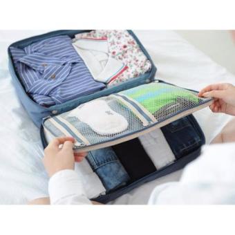 Bag Store กระเป๋าจัดระเบียบ เก็บเสื้อผ้า รุ่น Travel Luggage ขนาด38x27x18 cm – สีแดง Bag Store กระเป๋าจัดระเบียบ เก็บเสื้อผ้า รุ่น Travel Luggage ขนาด38x27x18 cm – สีแดง
