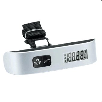BETS เครื่องชั่งน้ำหนัก เครื่องชั่งกระเป๋า ดิจิตอล แบบพกพาElectronic LCD Luggage Scale 50 Kg/10g (Black) BETS เครื่องชั่งน้ำหนัก เครื่องชั่งกระเป๋า ดิจิตอล แบบพกพาElectronic LCD Luggage Scale 50 Kg/10g (Black)
