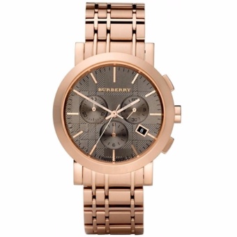ประเทศไทย Burberry BU1862 Men s Chronograph Rose Gold Watch