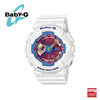 ราคา Casio Baby-G นาฬิกา BA-112-7ADR ประกันศูนย์ CMG (White)