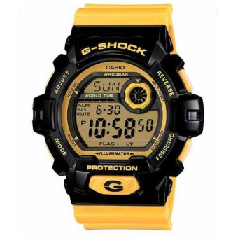 Casio นาฬิกาข้อมือ G-Shock G-8900SC-1YCR (สีเหลืองดำ) Casio นาฬิกาข้อมือ G-Shock G-8900SC-1YCR (สีเหลืองดำ)